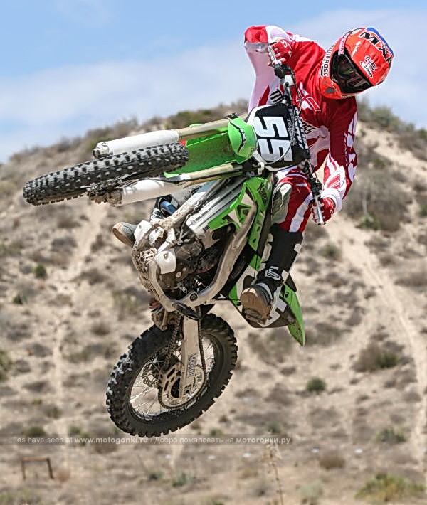 Kawasaki KX250F (2010) в деле